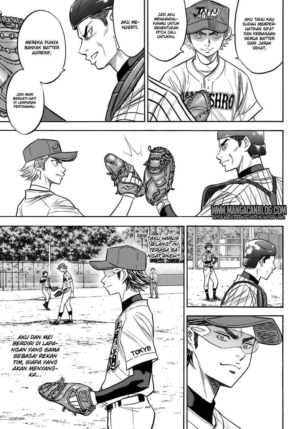 Diamond no Ace Act 2 Chapter 106 Gambar 13
