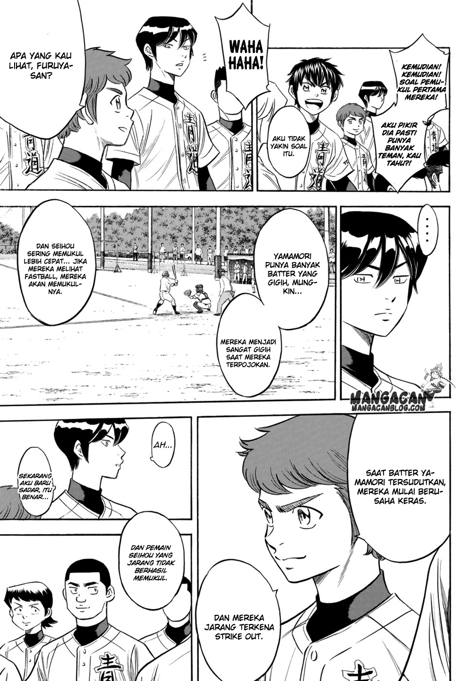 Diamond no Ace Act 2 Chapter 104 Gambar 19