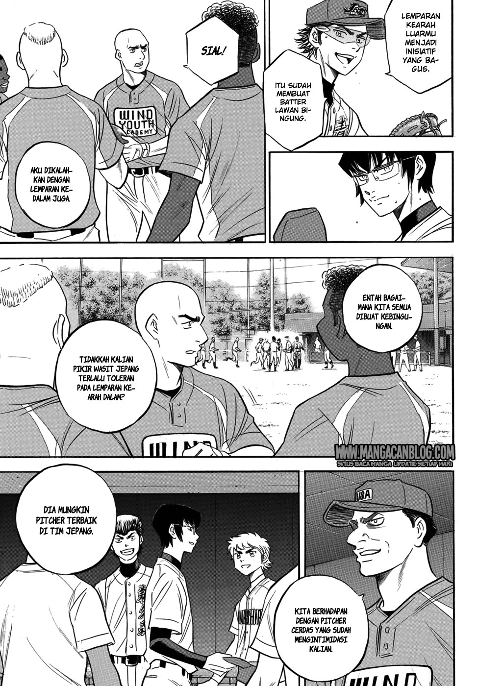 Diamond no Ace Act 2 Chapter 103 Gambar 9