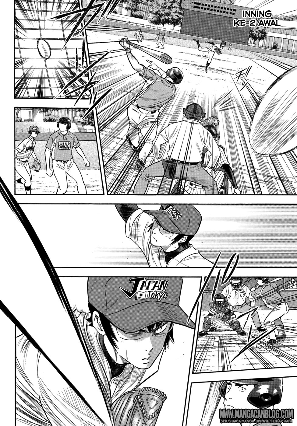 Manga Diamond no Ace Act 2 Chapter 103 gambar nomor 2