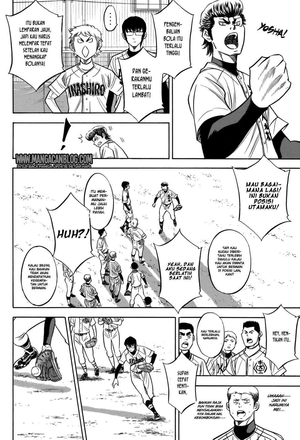 Diamond no Ace Act 2 Chapter 99 Gambar 8