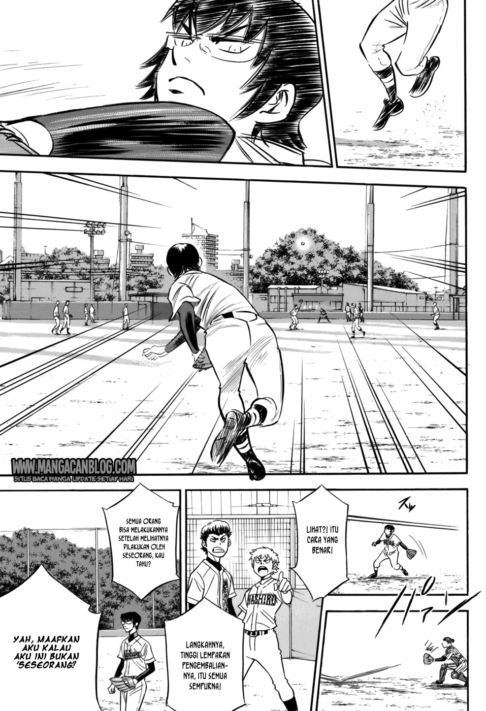 Diamond no Ace Act 2 Chapter 99 Gambar 9