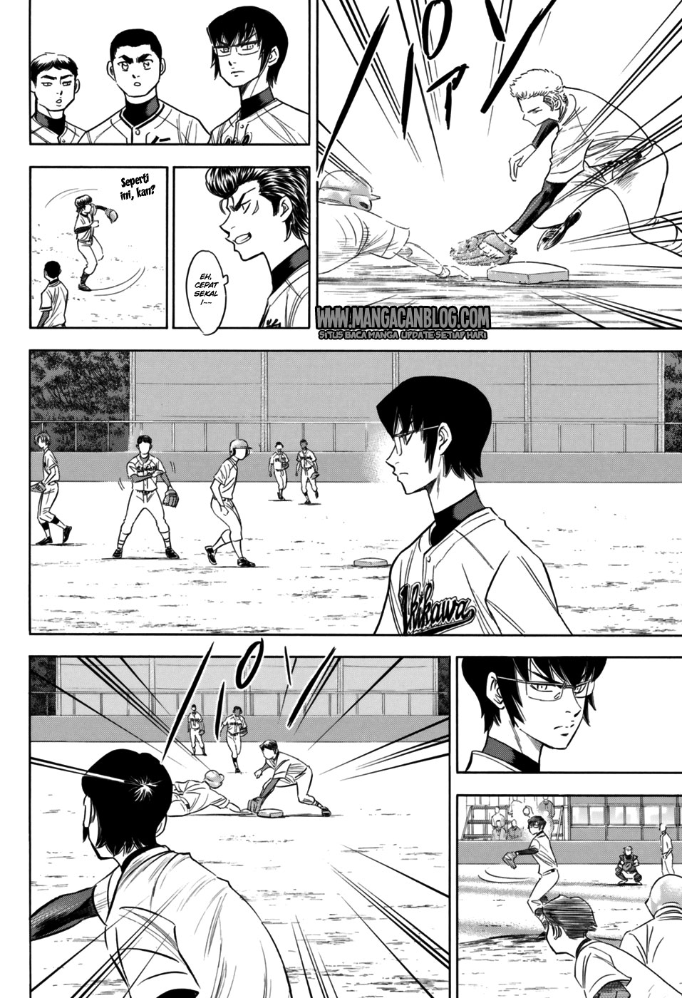 Diamond no Ace Act 2 Chapter 99 Gambar 12