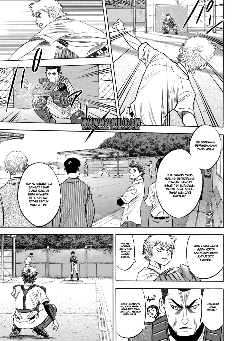 Diamond no Ace Act 2 Chapter 99 Gambar 19