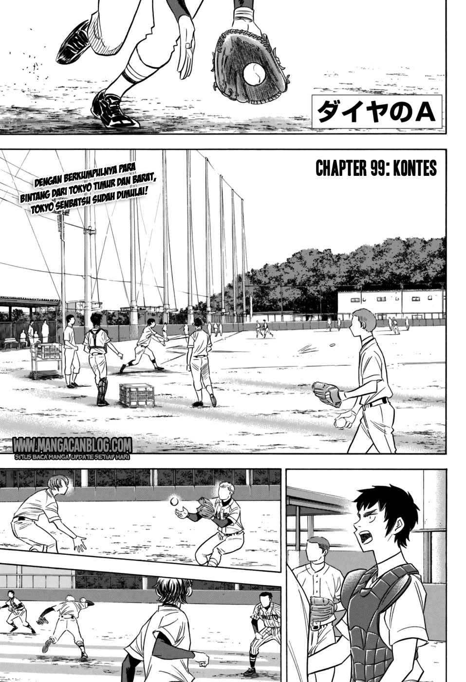 Diamond no Ace Act 2 Chapter 99 Gambar 3