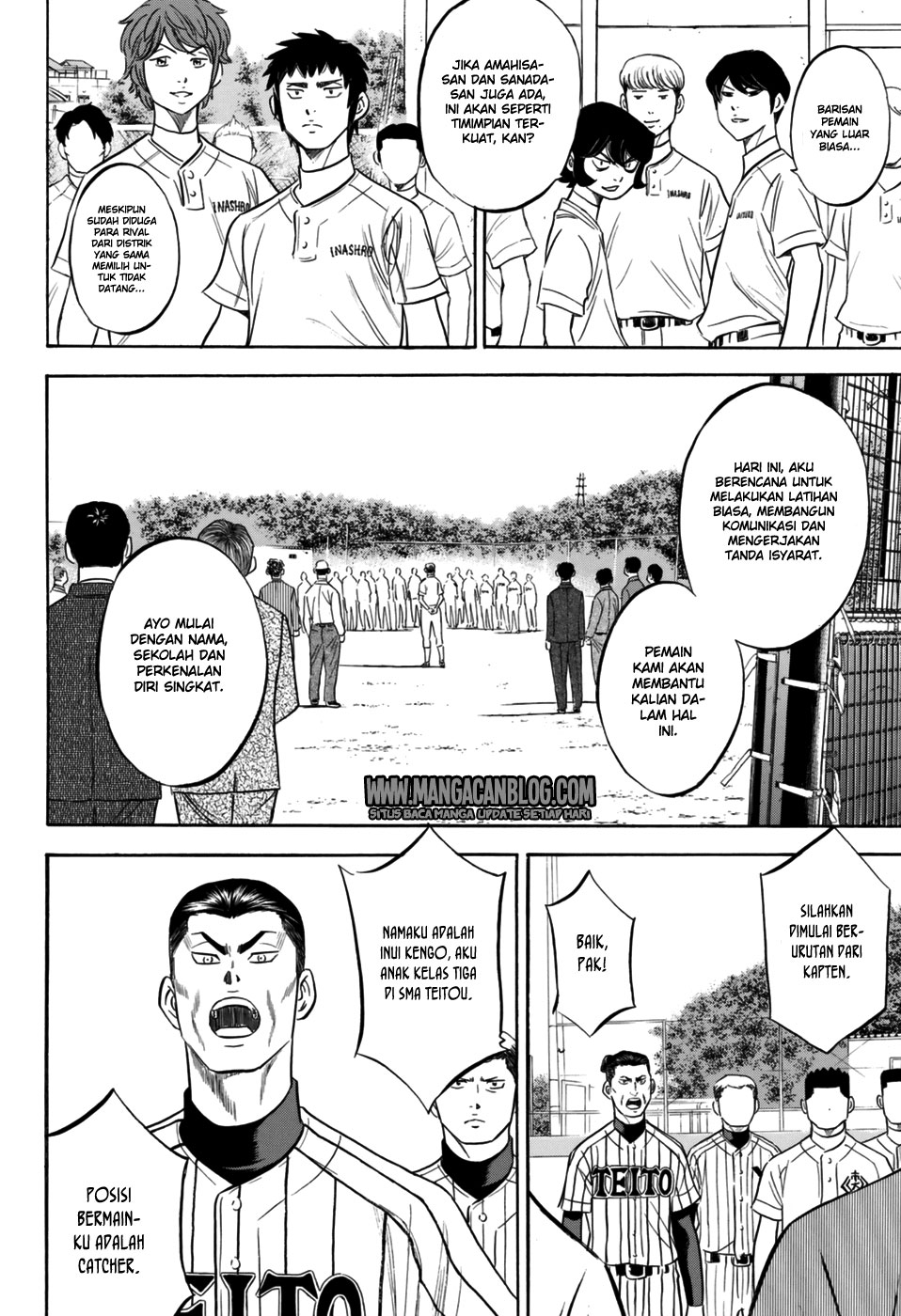 Diamond no Ace Act 2 Chapter 98 Gambar 15