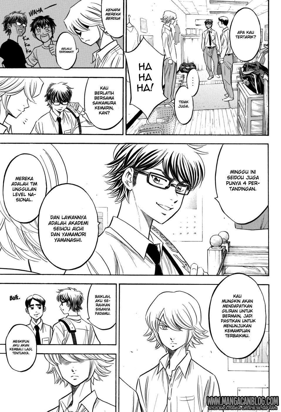 Diamond no Ace Act 2 Chapter 98 Gambar 3