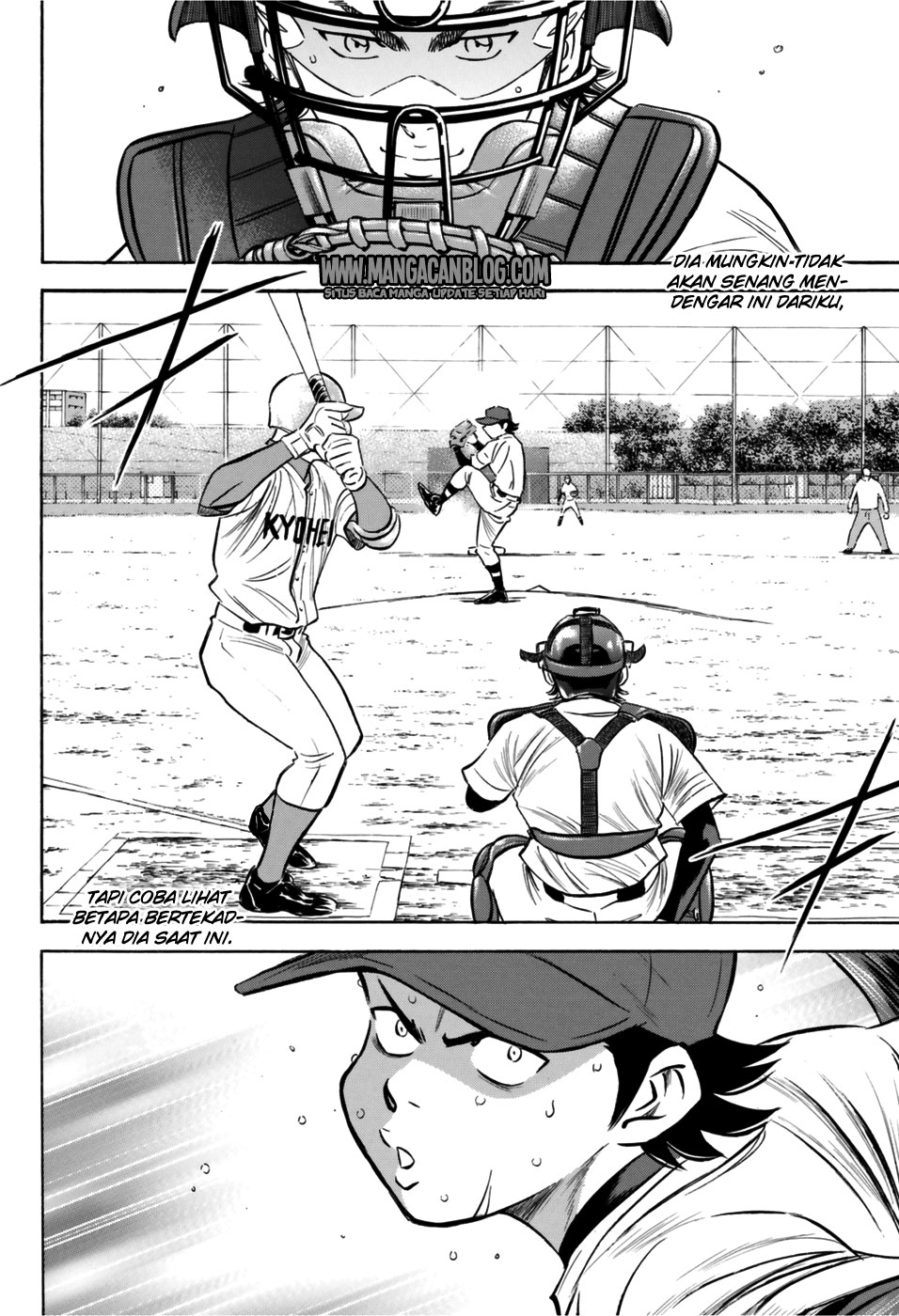 Diamond no Ace Act 2 Chapter 96 Gambar 14