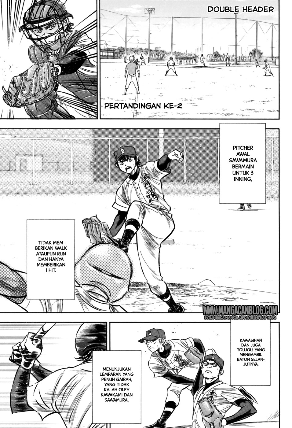 Diamond no Ace Act 2 Chapter 96 Gambar 17