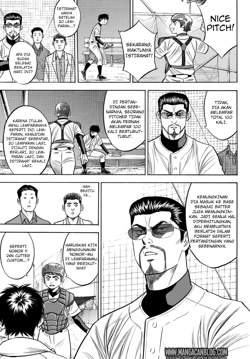 Diamond no Ace Act 2 Chapter 87 Gambar 13