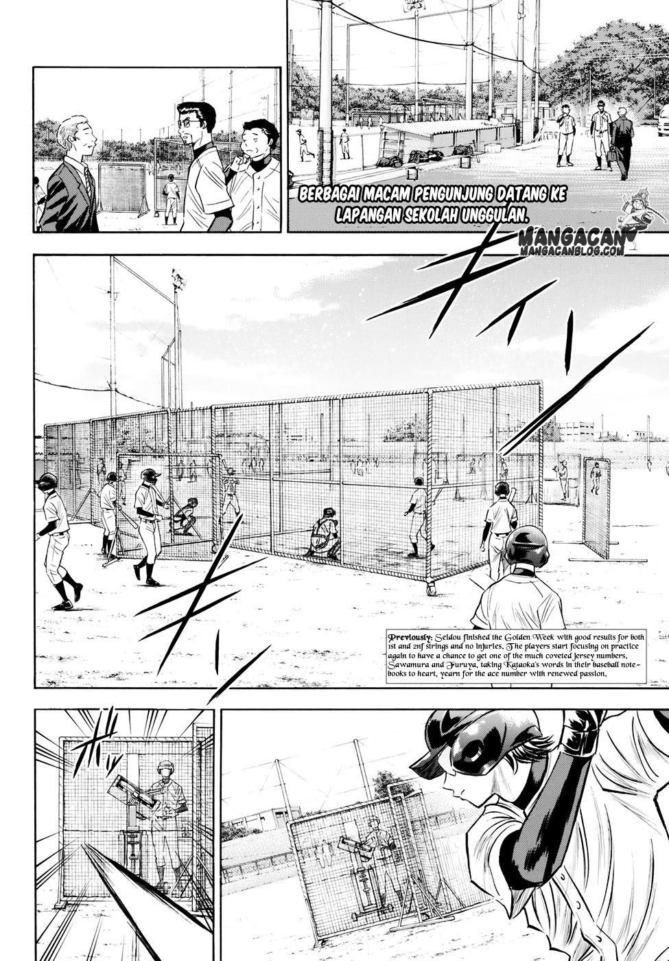 Manga Diamond no Ace Act 2 Chapter 79 gambar nomor 2
