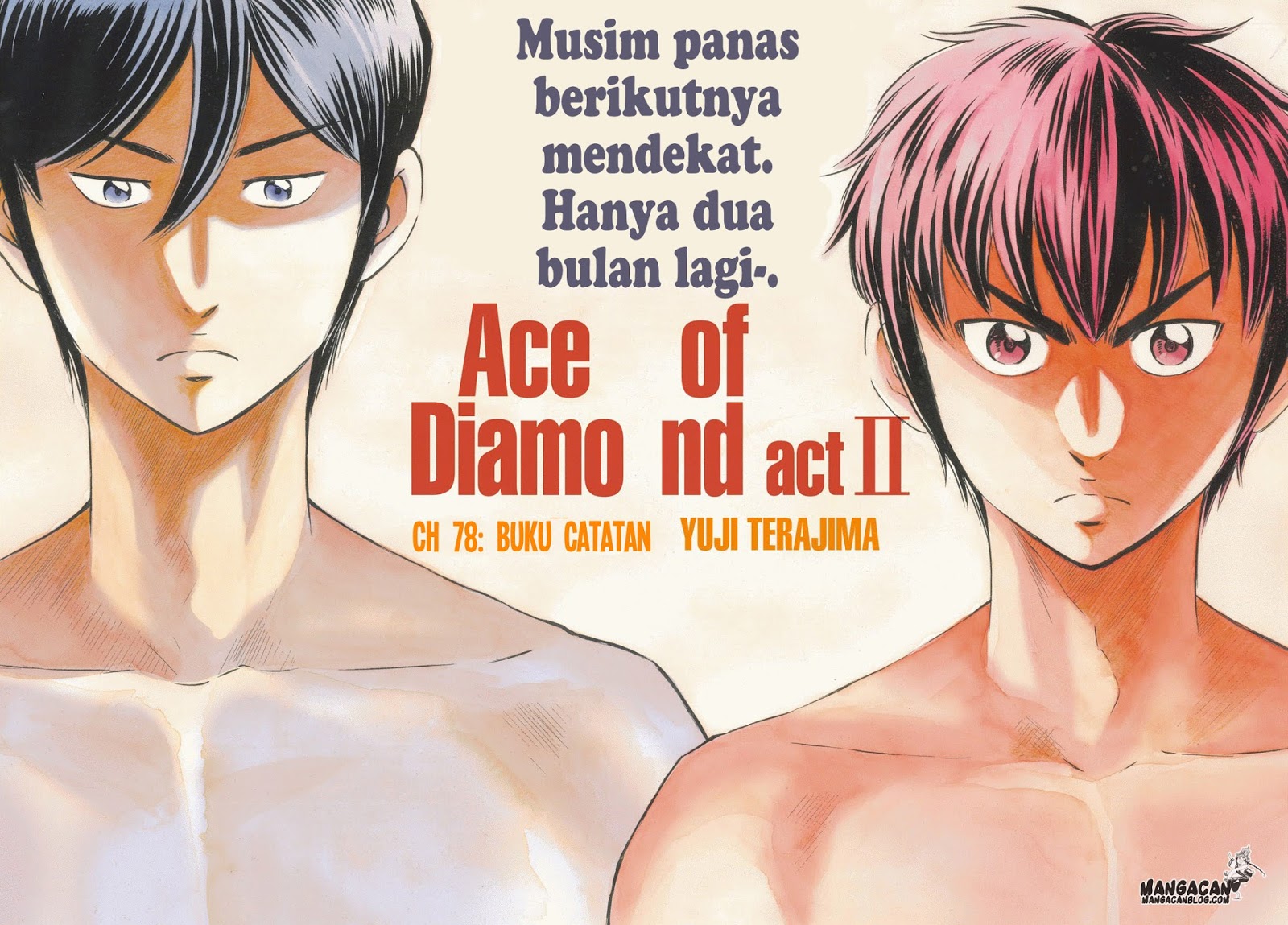 Manga Diamond no Ace Act 2 Chapter 78 gambar nomor 2