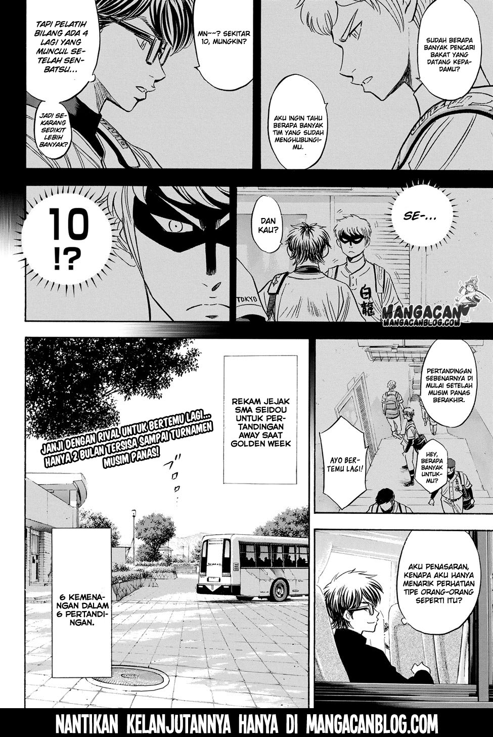 Diamond no Ace Act 2 Chapter 76 Gambar 20