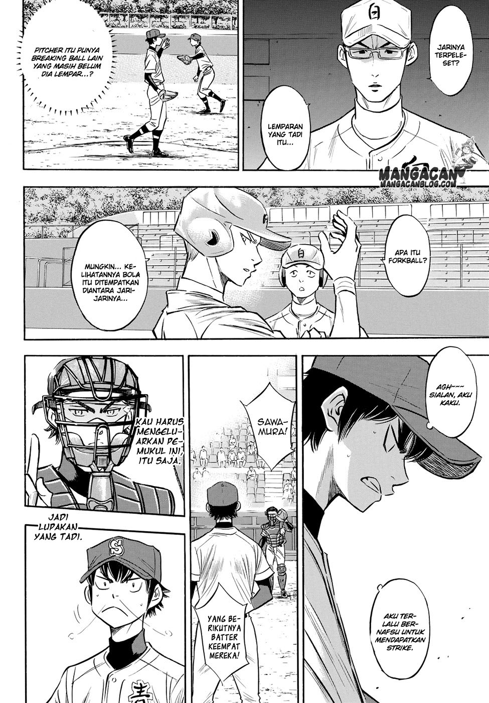 Diamond no Ace Act 2 Chapter 73 Gambar 5