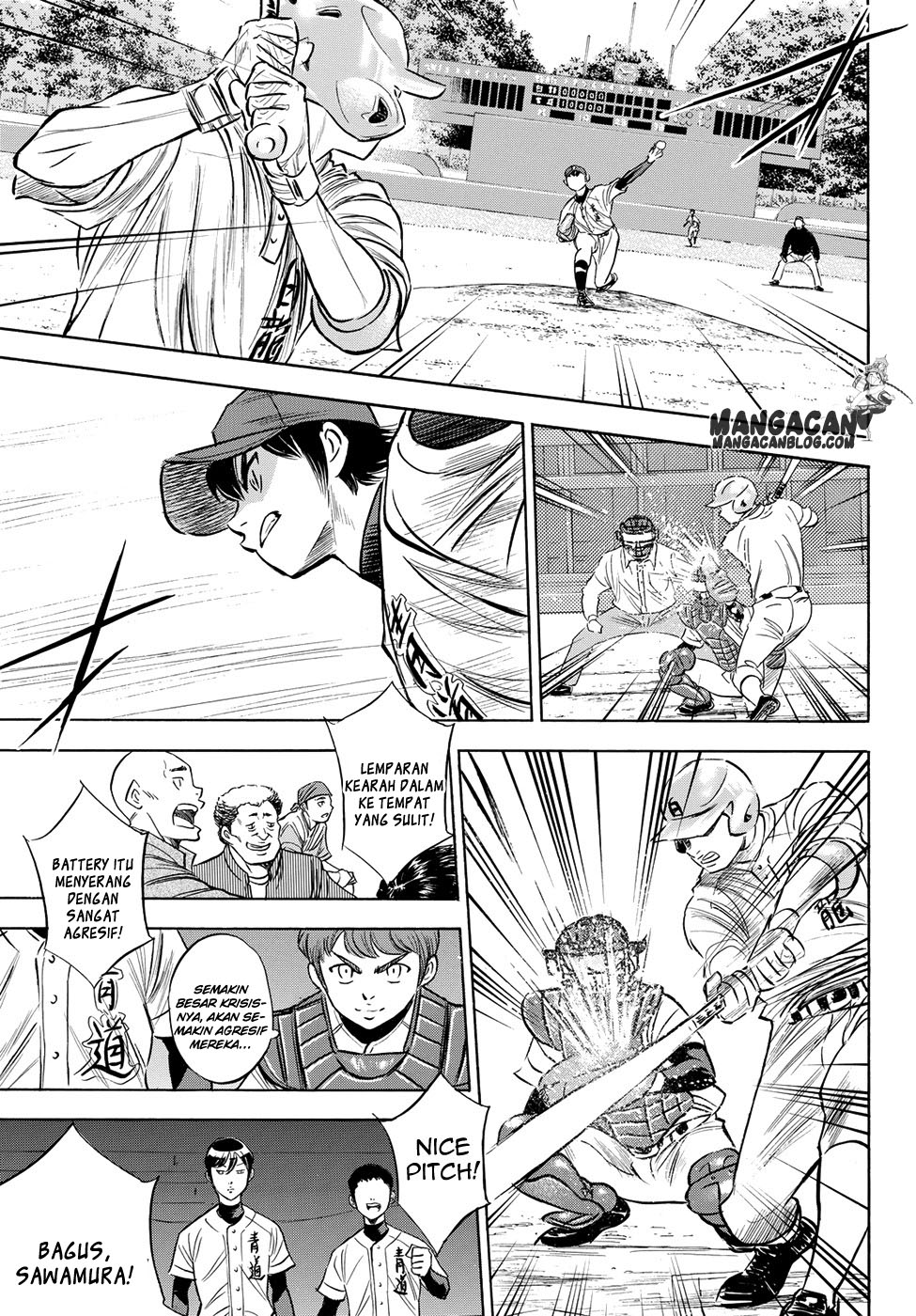 Diamond no Ace Act 2 Chapter 73 Gambar 18