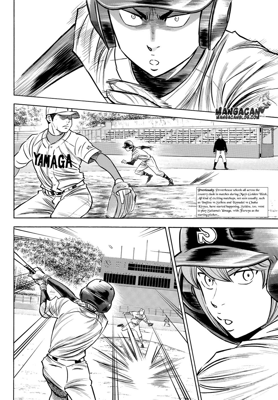 Manga Diamond no Ace Act 2 Chapter 65 gambar nomor 2