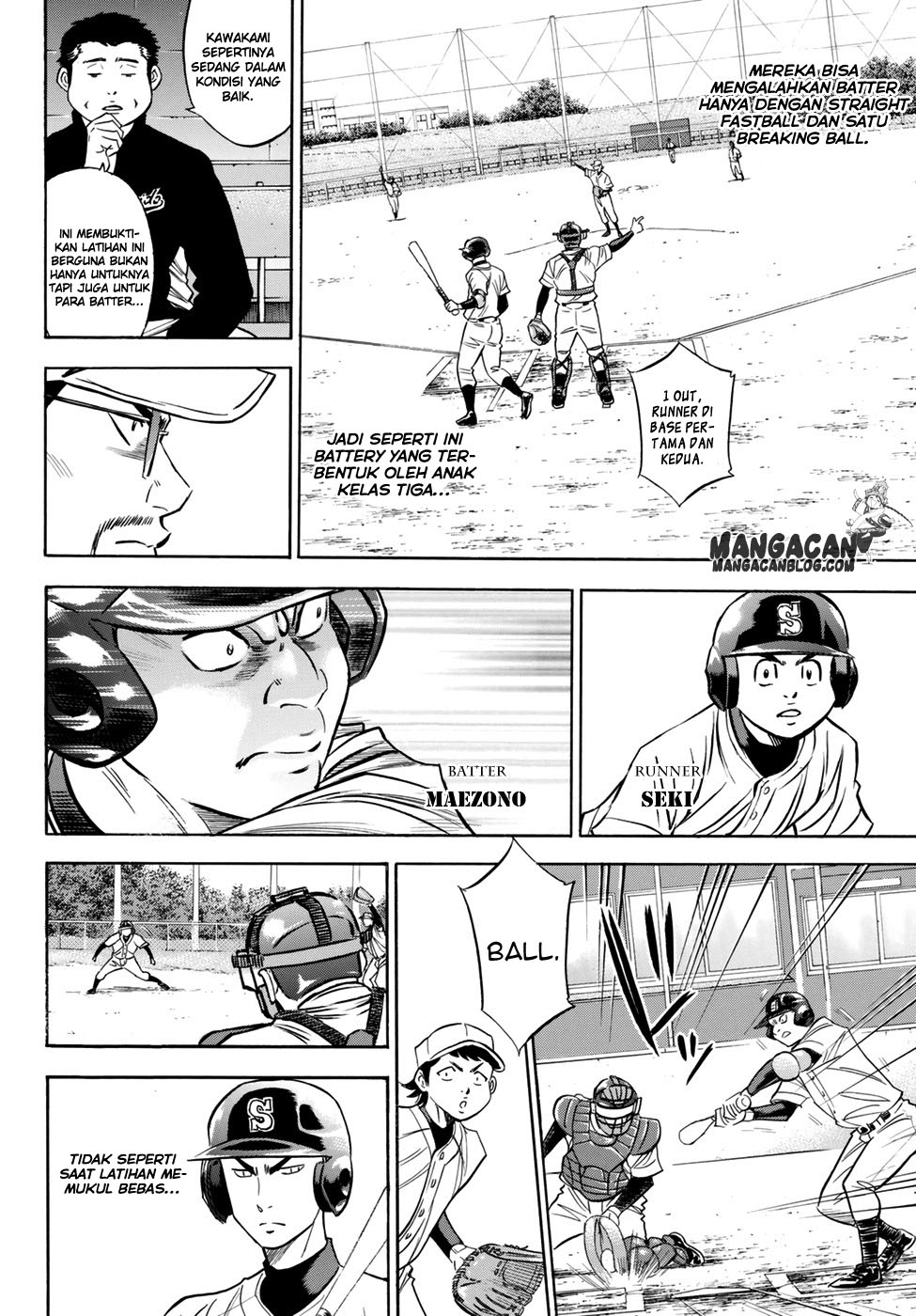 Diamond no Ace Act 2 Chapter 62 Gambar 5
