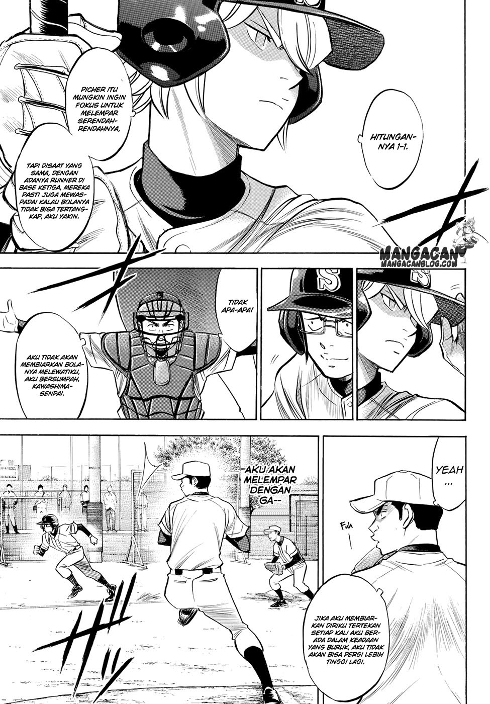 Diamond no Ace Act 2 Chapter 57 Gambar 13