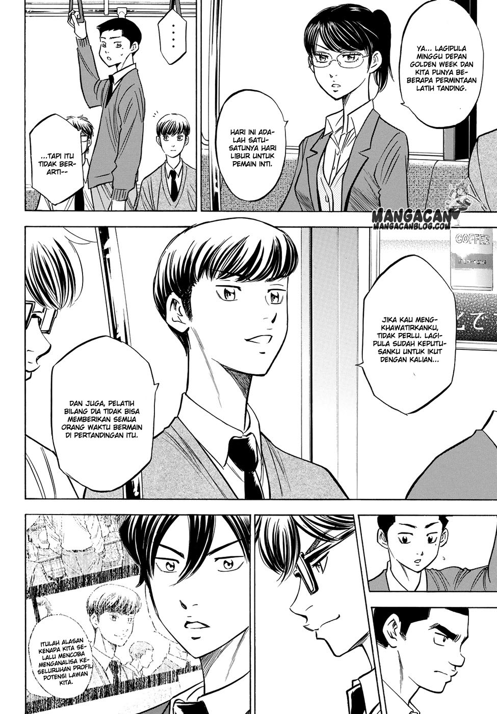 Manga Diamond no Ace Act 2 Chapter 57 gambar nomor 2