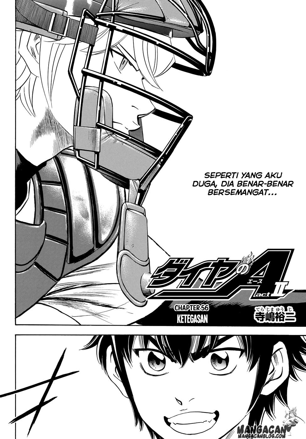 Manga Diamond no Ace Act 2 Chapter 56 gambar nomor 2