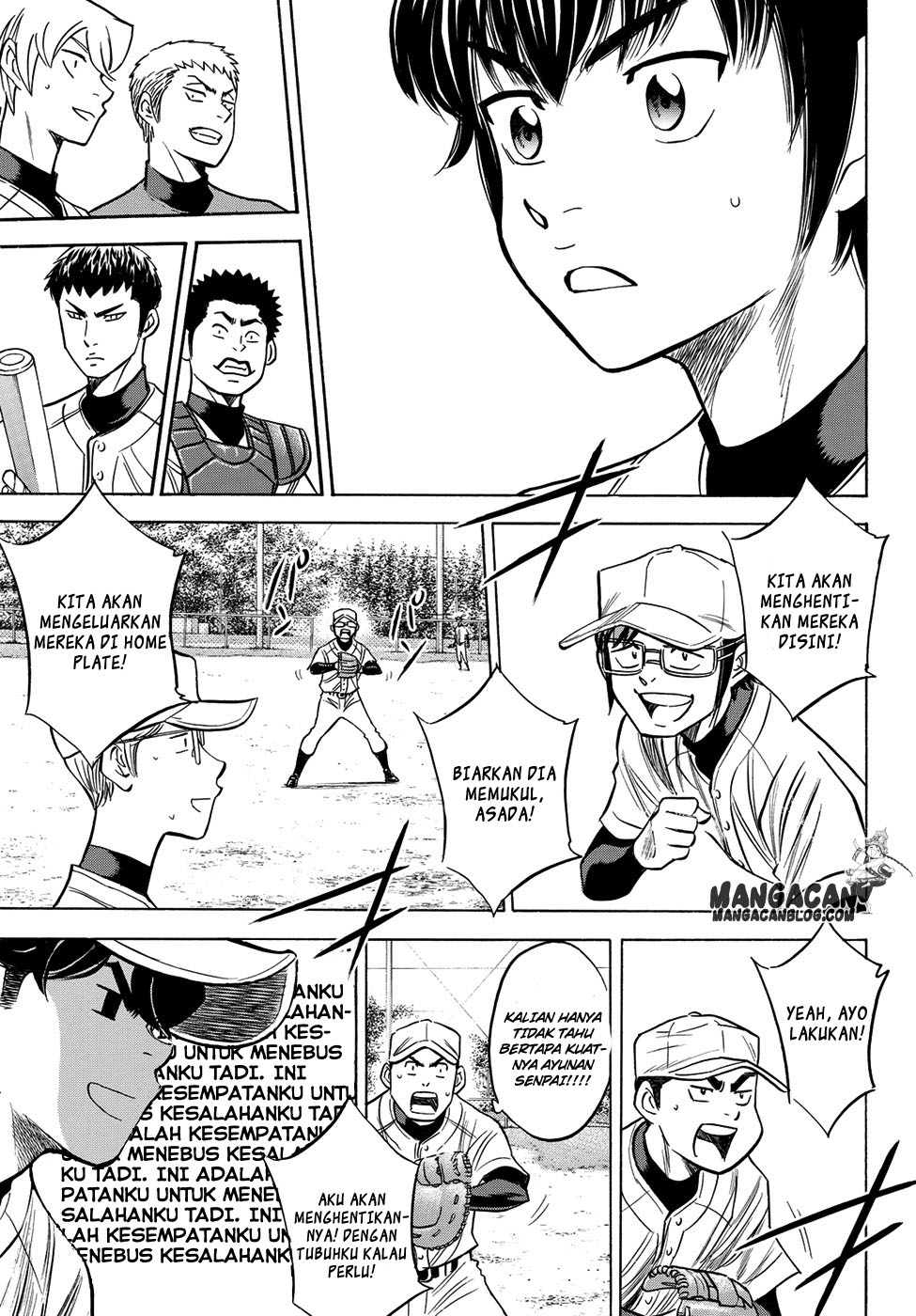 Diamond no Ace Act 2 Chapter 55 Gambar 17