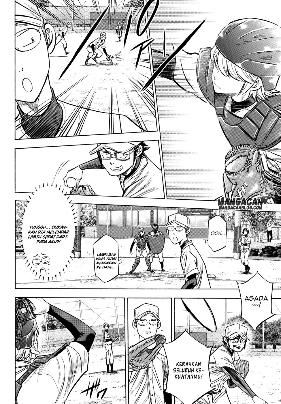 Manga Diamond no Ace Act 2 Chapter 55 gambar nomor 2