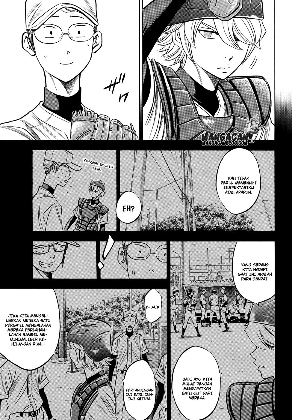 Diamond no Ace Act 2 Chapter 55 Gambar 3