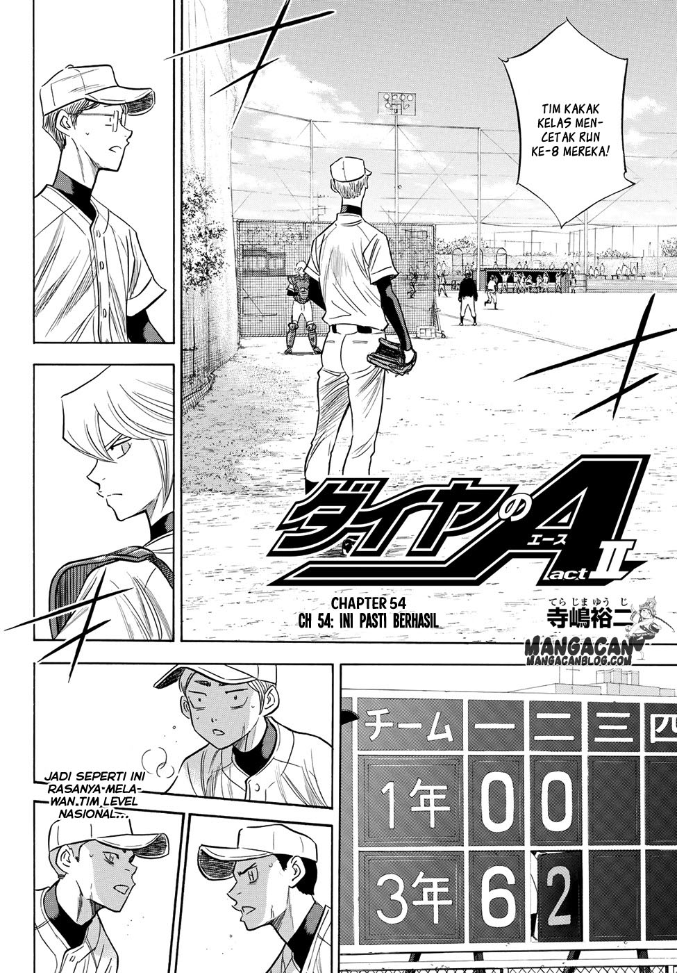 Manga Diamond no Ace Act 2 Chapter 54 gambar nomor 2