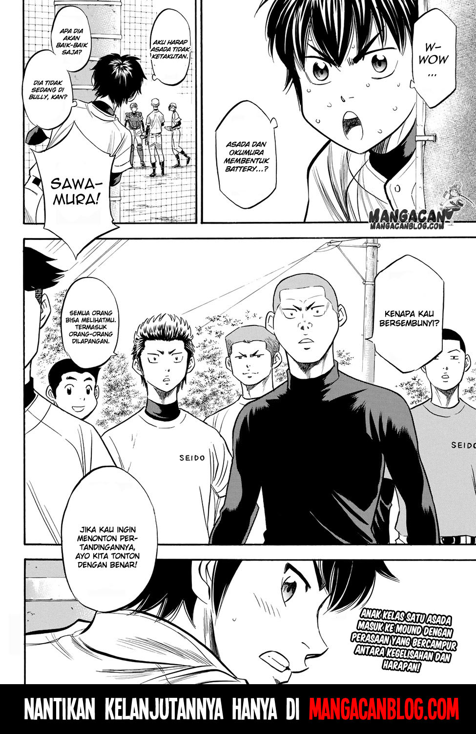 Diamond no Ace Act 2 Chapter 54 Gambar 20