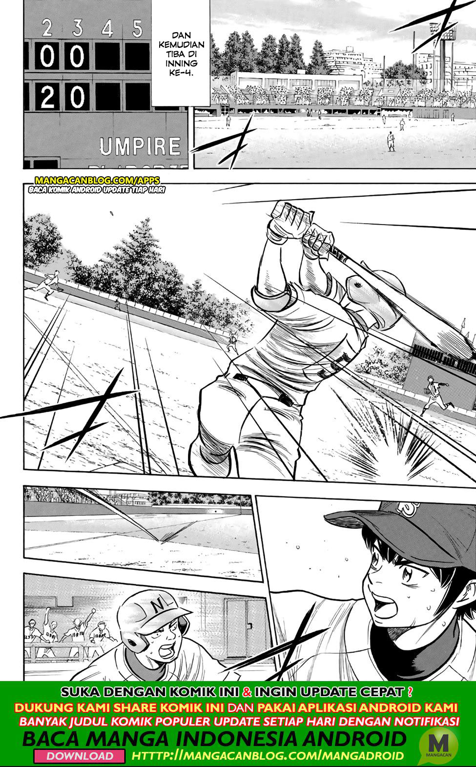 Diamond no Ace Act 2 Chapter 194 Gambar 16