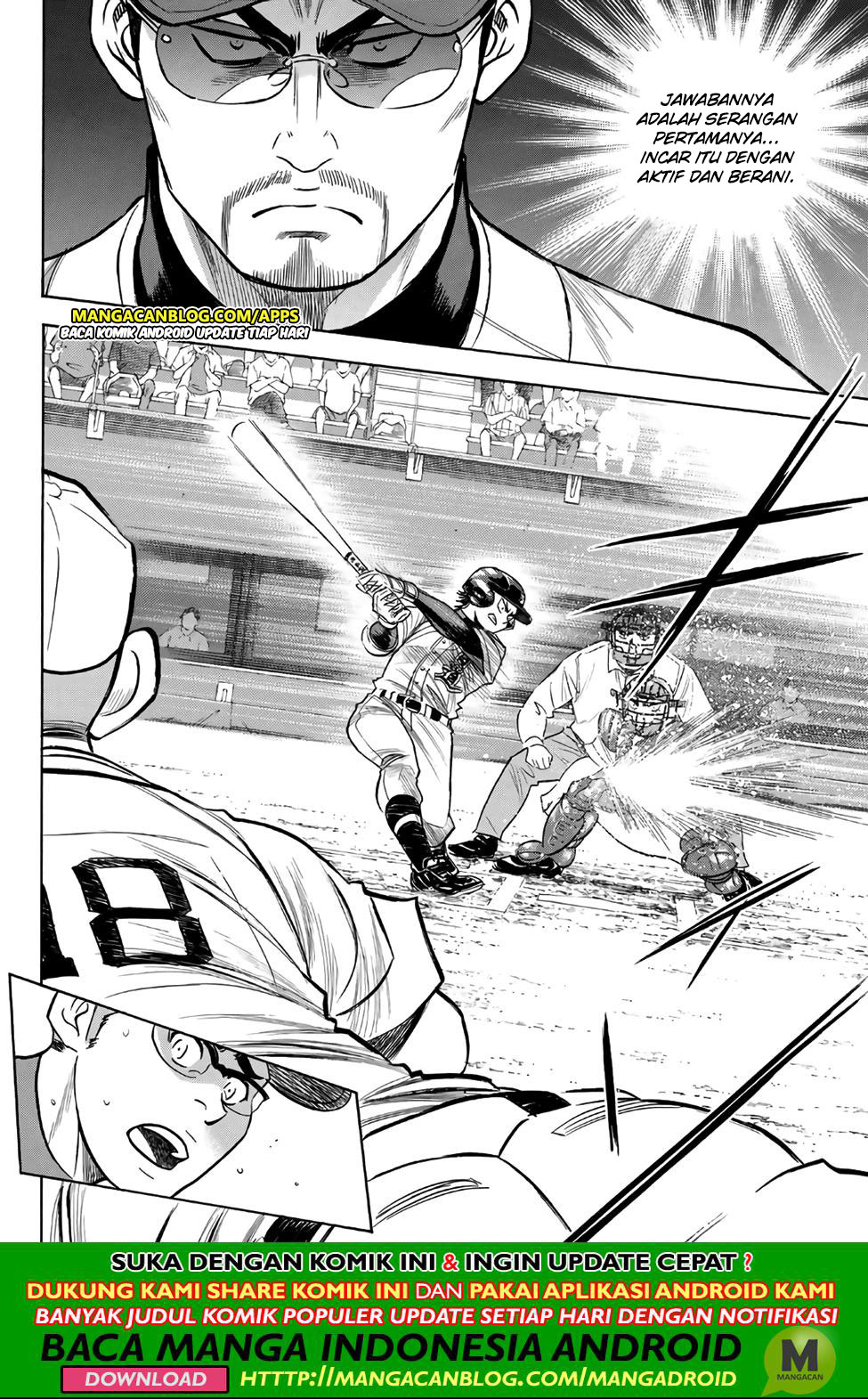 Diamond no Ace Act 2 Chapter 191 Gambar 8