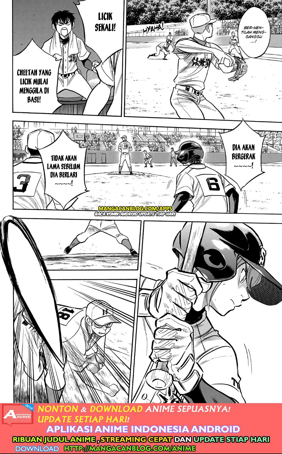 Diamond no Ace Act 2 Chapter 191 Gambar 14