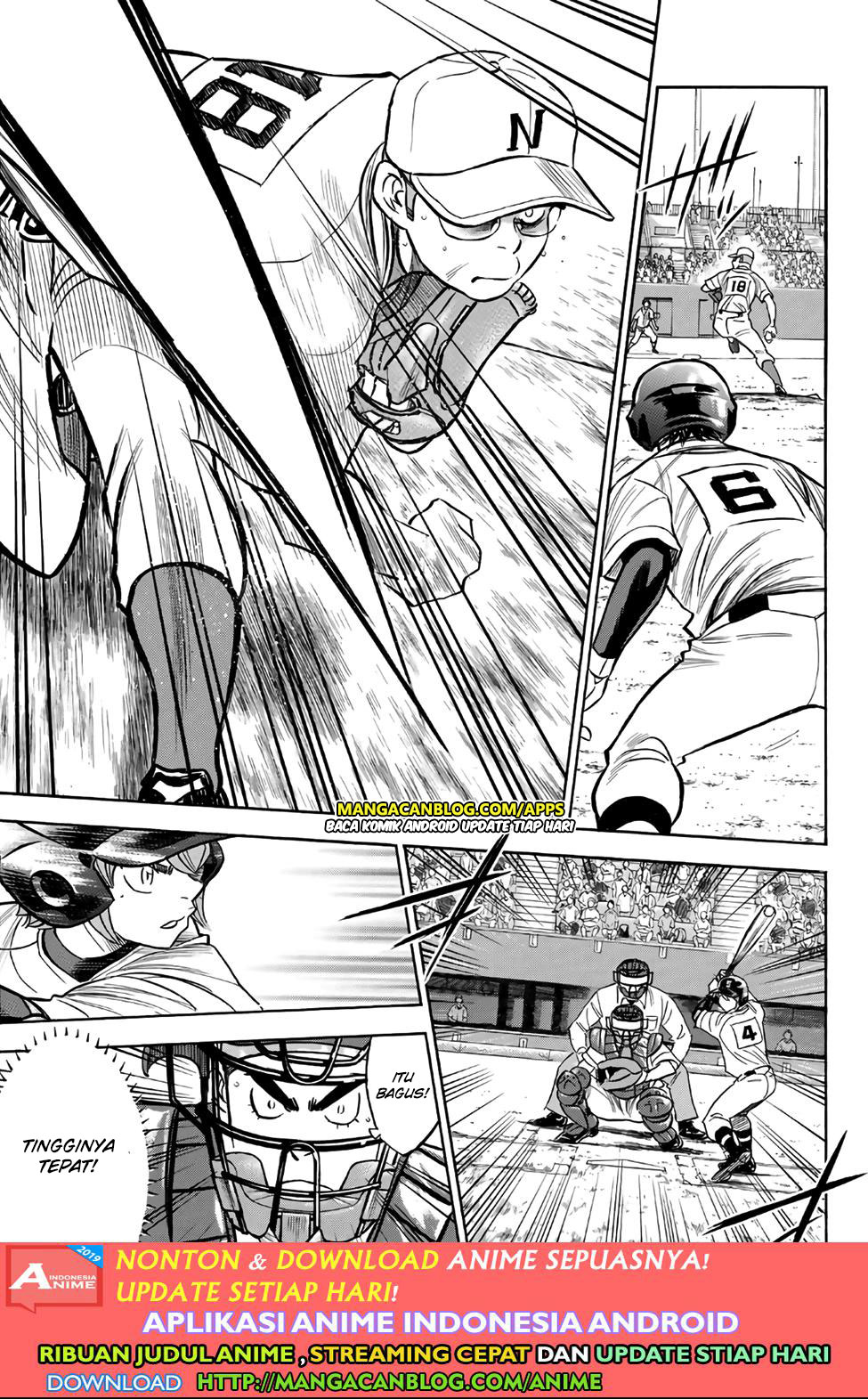 Diamond no Ace Act 2 Chapter 191 Gambar 17