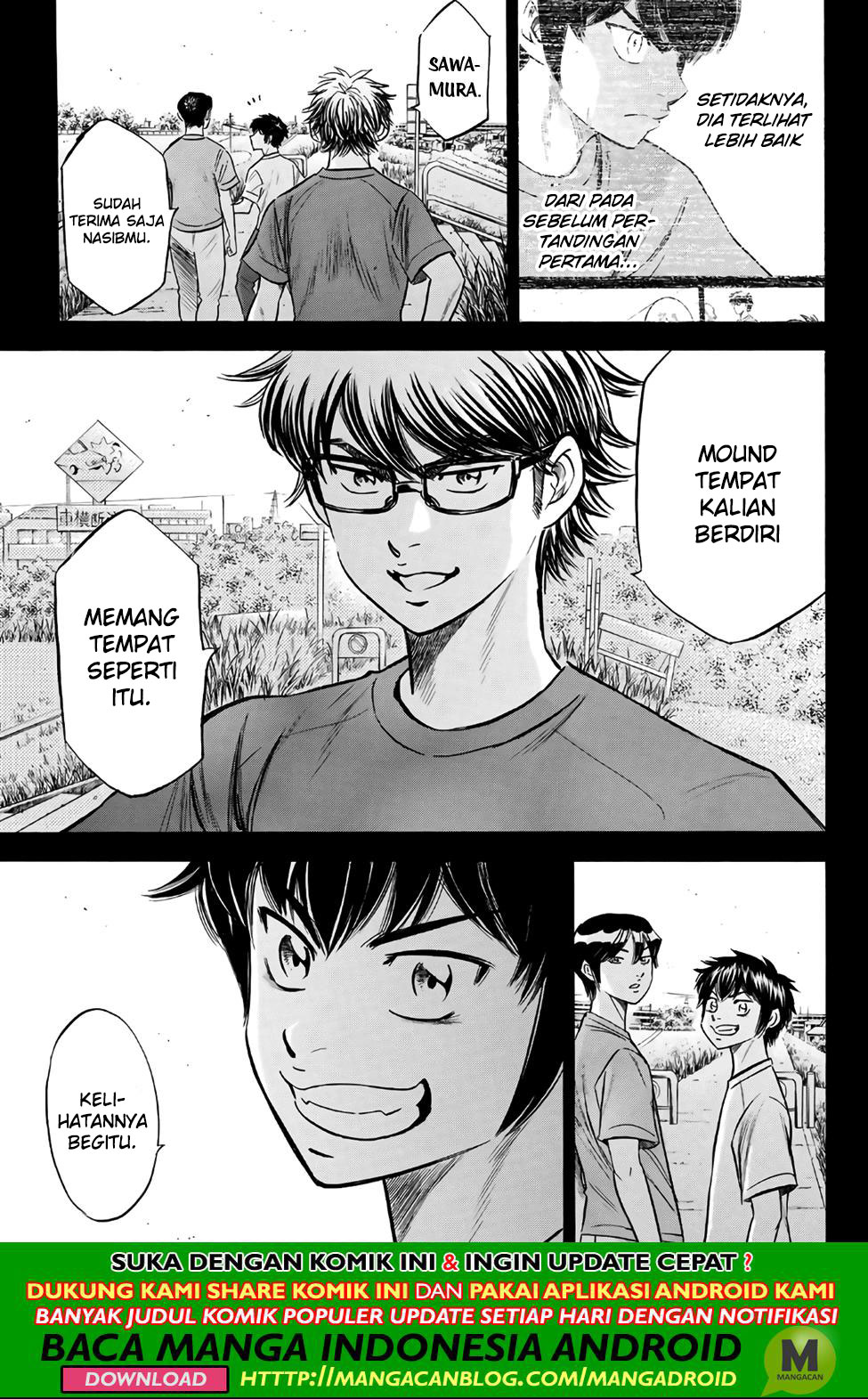 Diamond no Ace Act 2 Chapter 189 Gambar 13