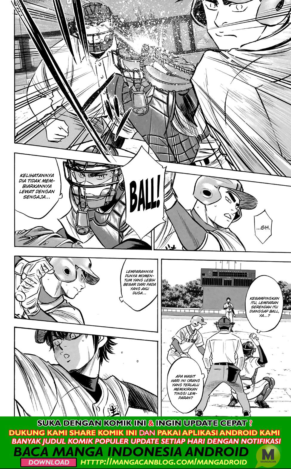 Diamond no Ace Act 2 Chapter 189 Gambar 18