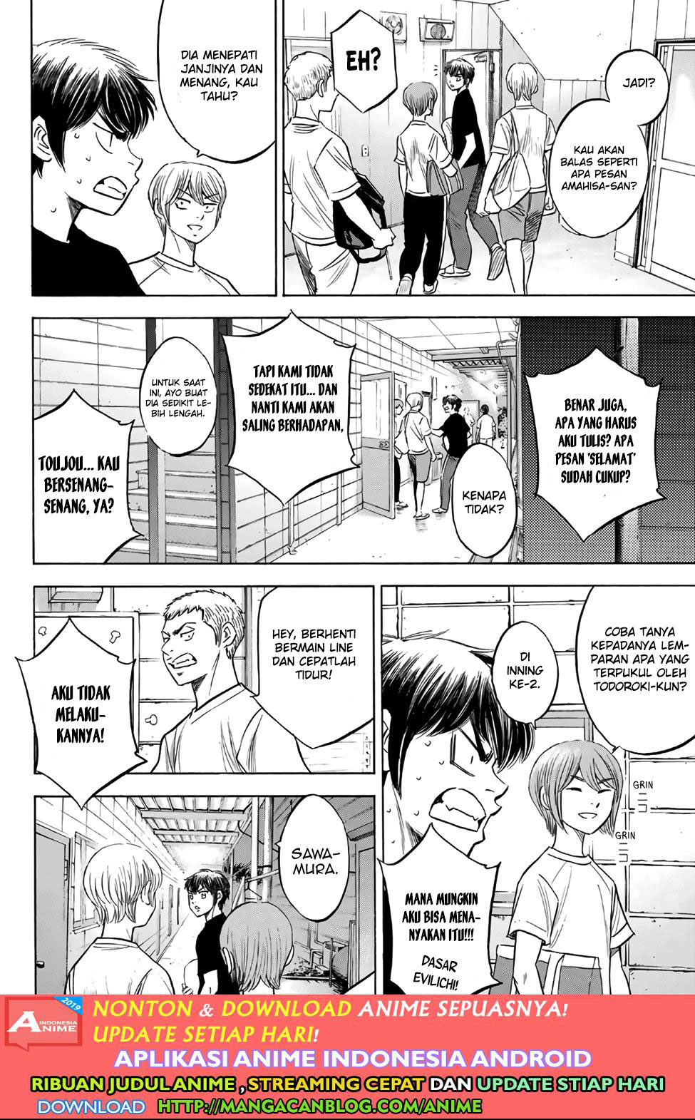 Diamond no Ace Act 2 Chapter 188 Gambar 14