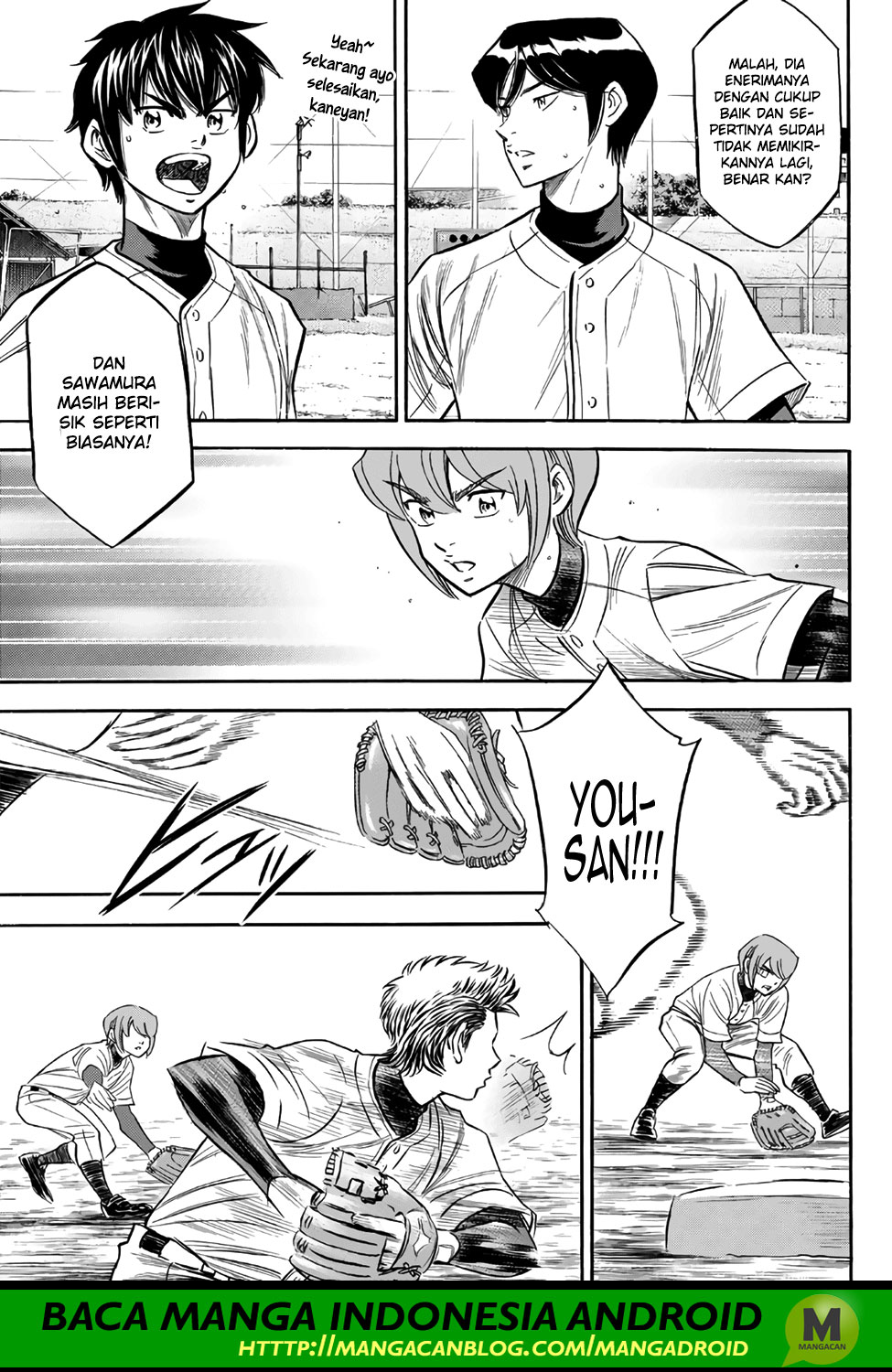 Diamond no Ace Act 2 Chapter 144 Gambar 9