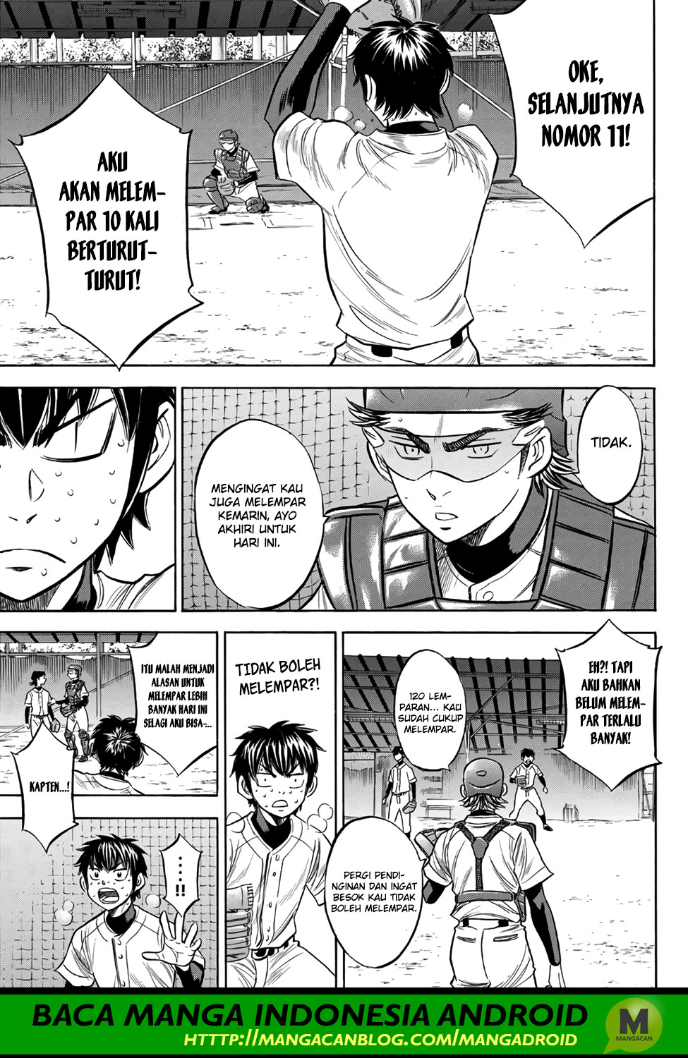 Diamond no Ace Act 2 Chapter 144 Gambar 15