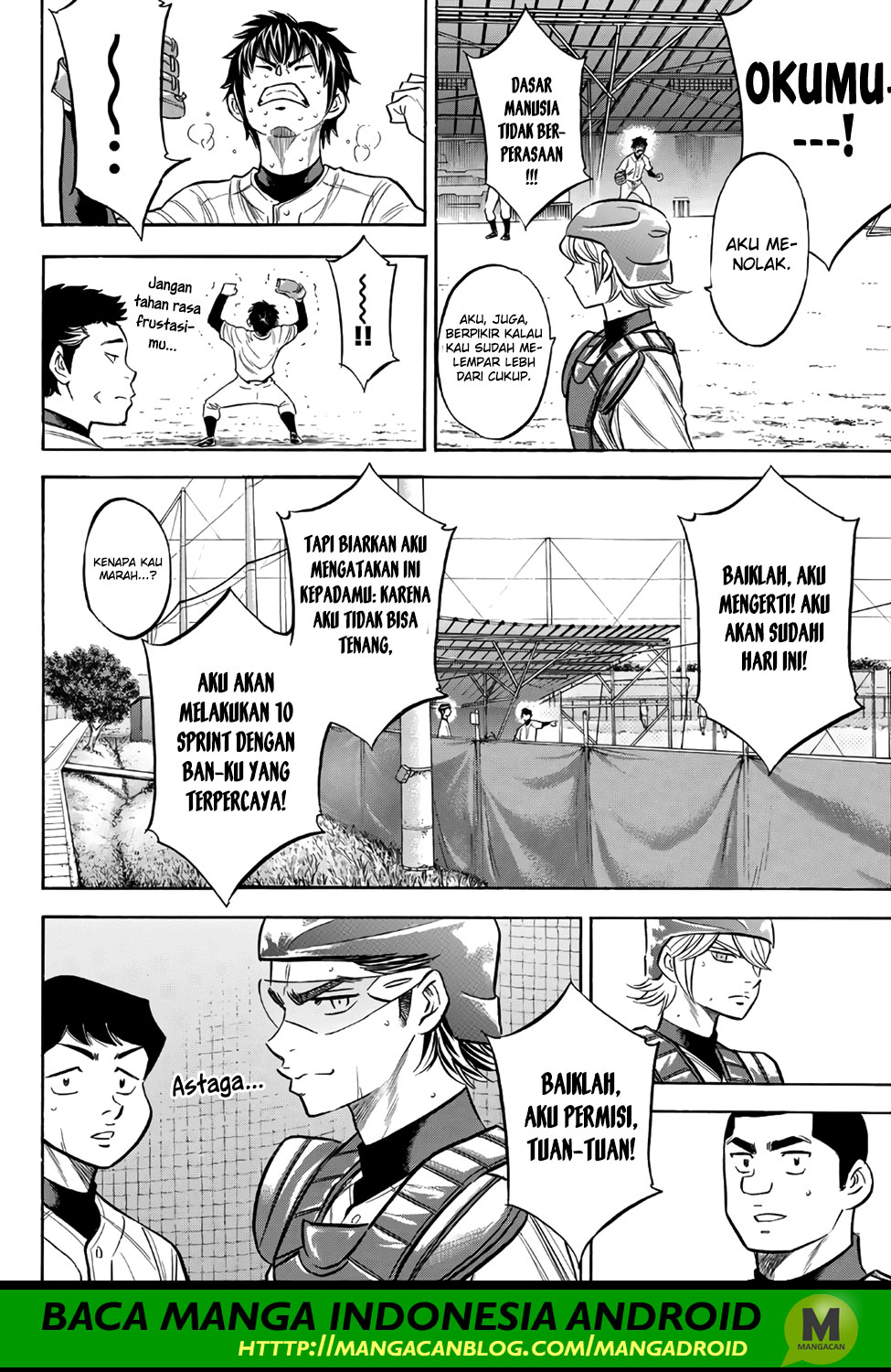 Diamond no Ace Act 2 Chapter 144 Gambar 16