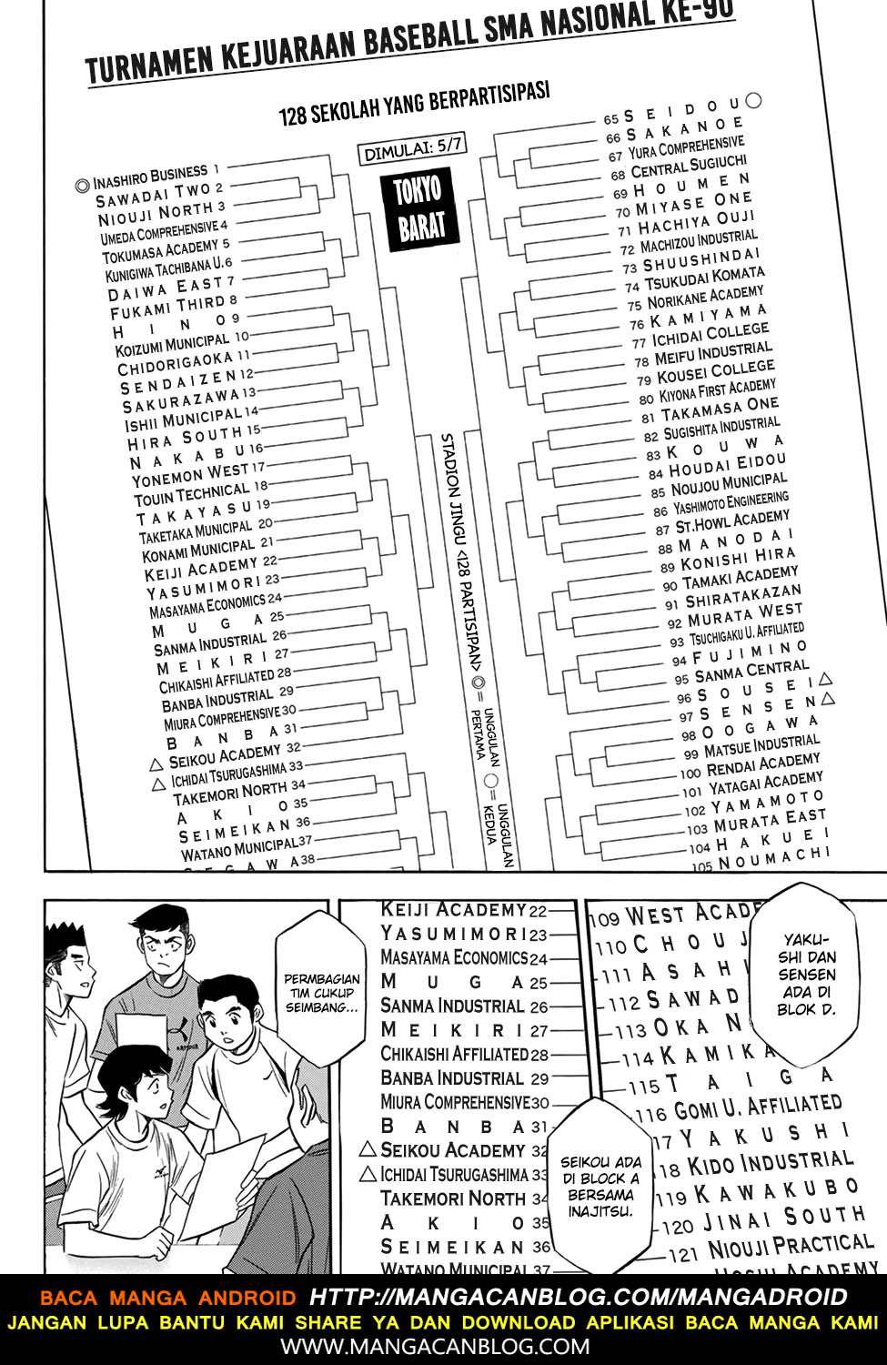 Diamond no Ace Act 2 Chapter 139 Gambar 18