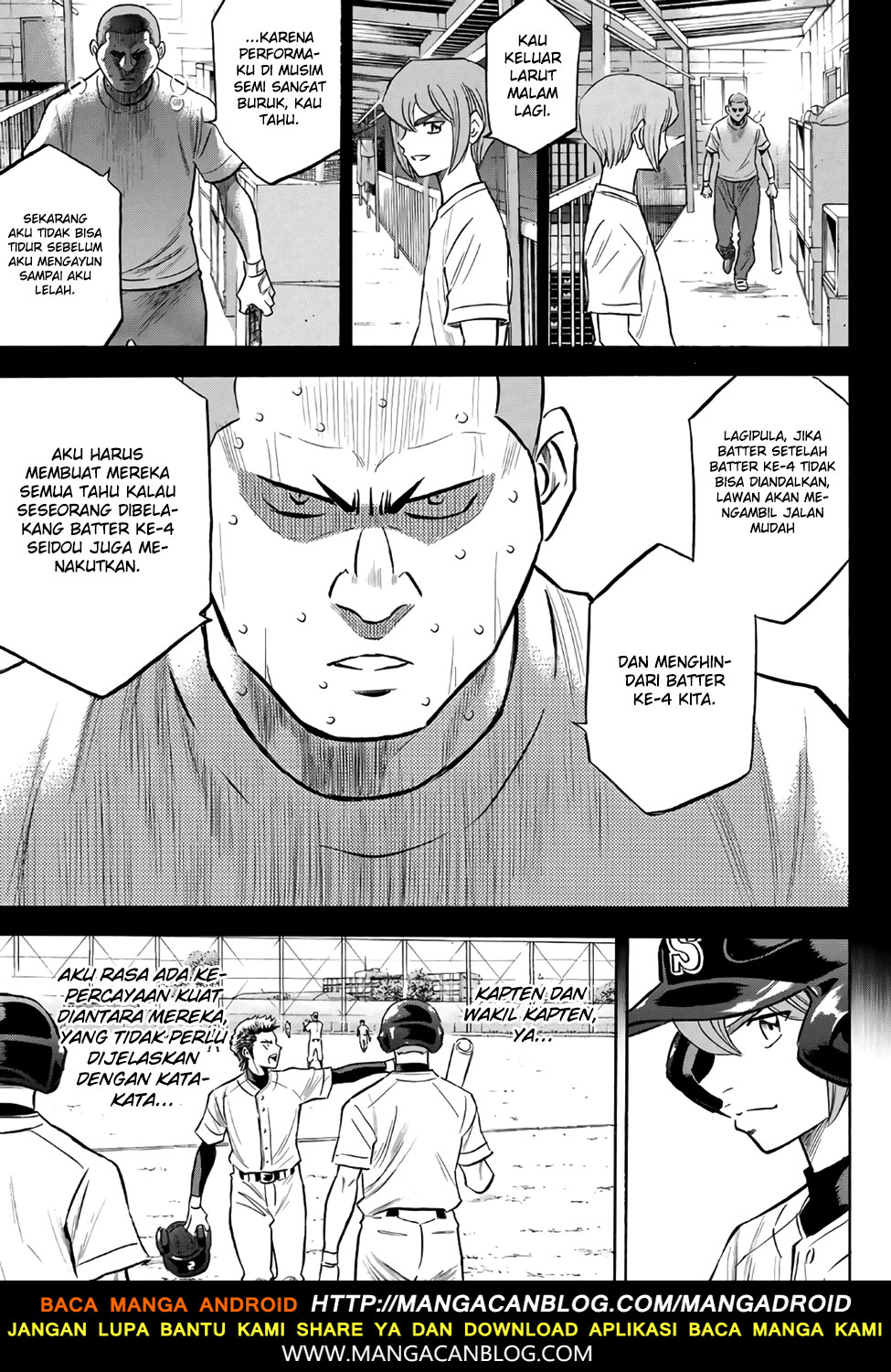 Diamond no Ace Act 2 Chapter 137 Gambar 9