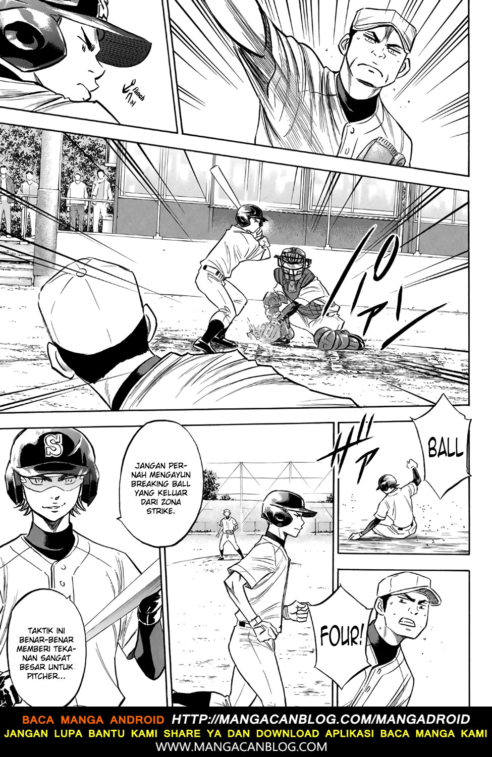 Diamond no Ace Act 2 Chapter 137 Gambar 3