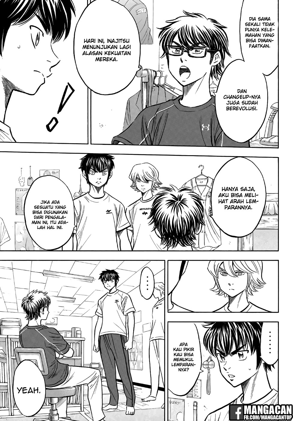 Diamond no Ace Act 2 Chapter 131 Gambar 13