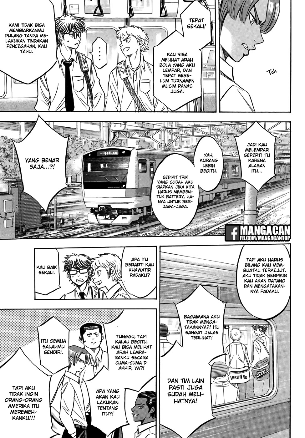 Diamond no Ace Act 2 Chapter 130 Gambar 5