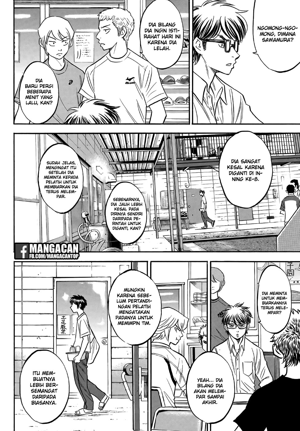 Diamond no Ace Act 2 Chapter 130 Gambar 18