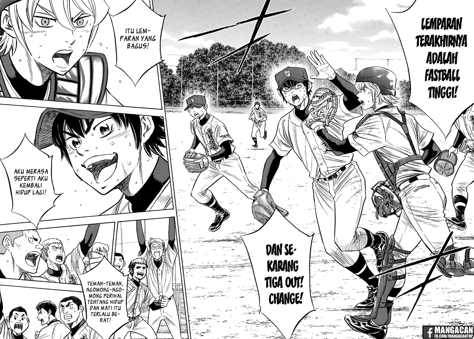 Diamond no Ace Act 2 Chapter 129 Gambar 4