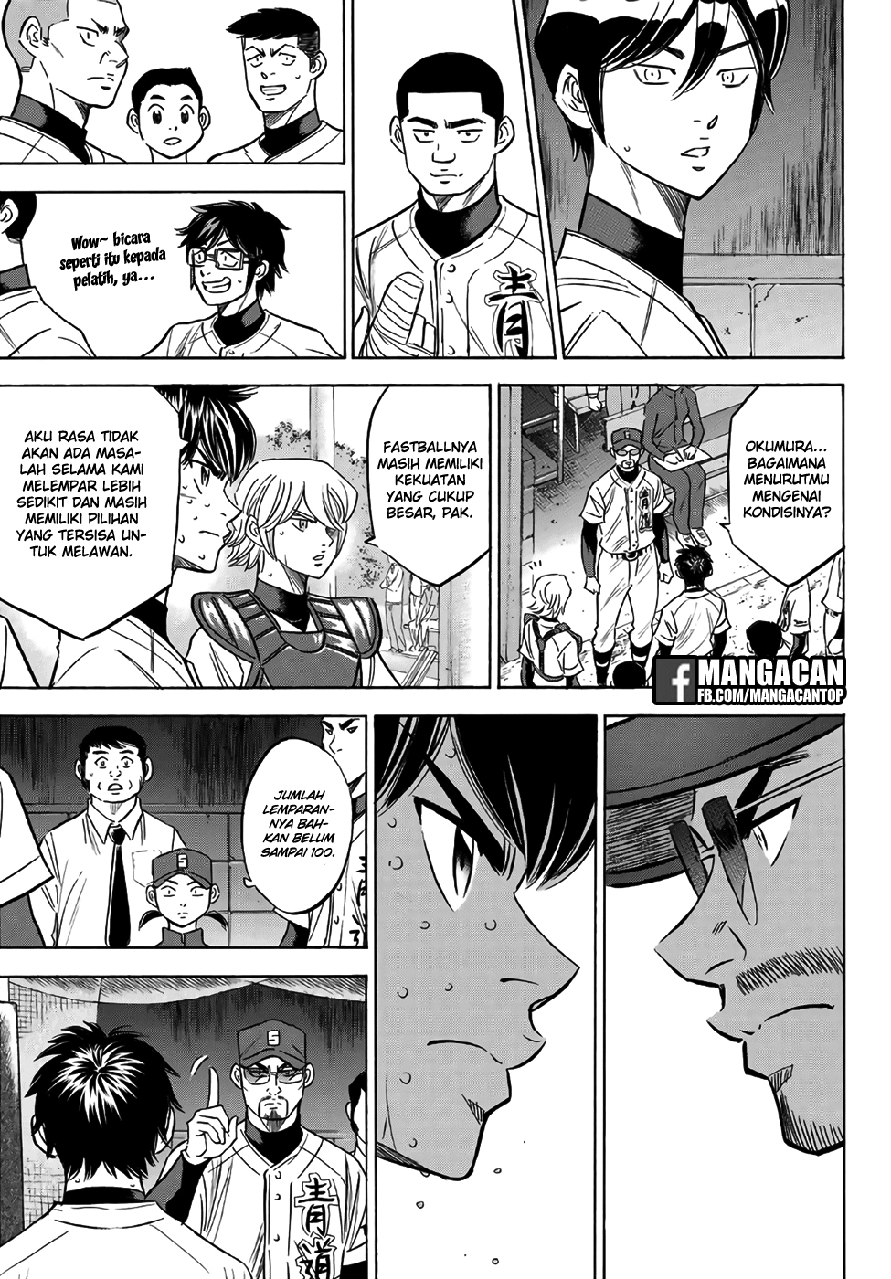 Diamond no Ace Act 2 Chapter 129 Gambar 8