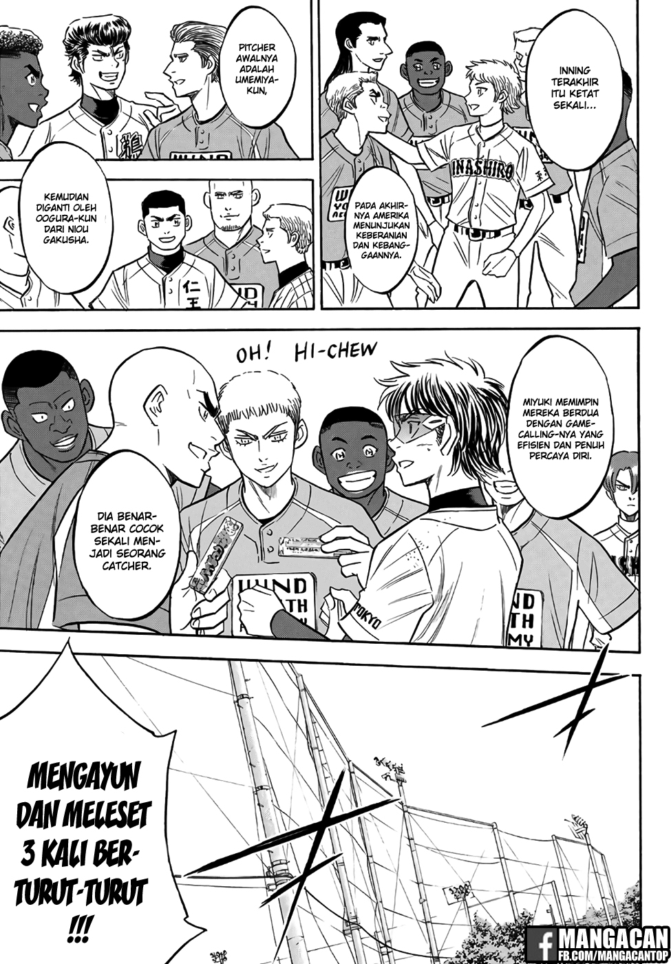 Diamond no Ace Act 2 Chapter 129 Gambar 3