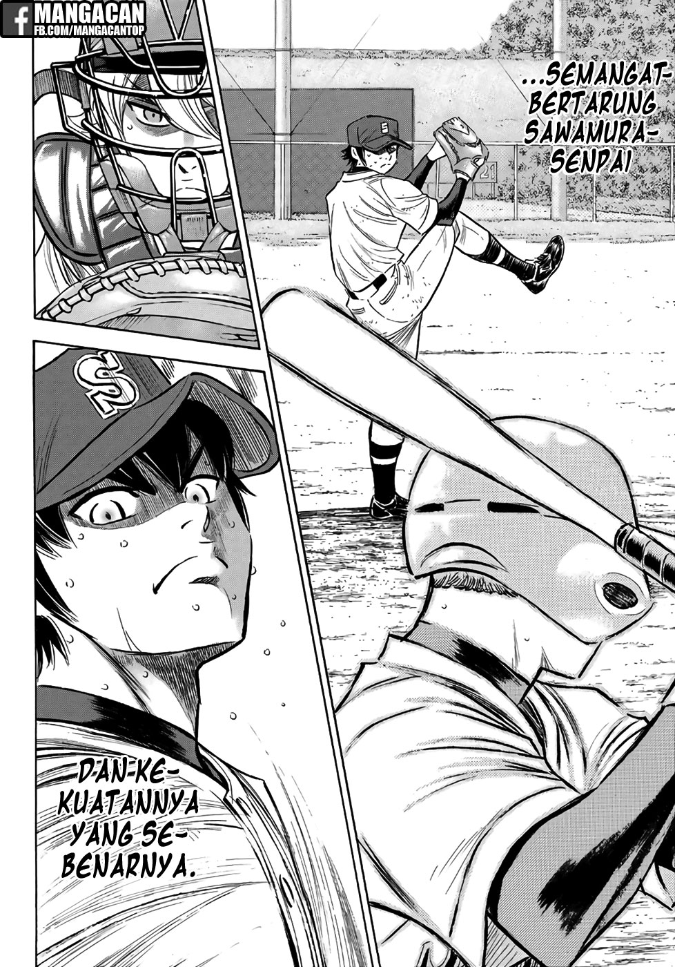 Diamond no Ace Act 2 Chapter 128 Gambar 14