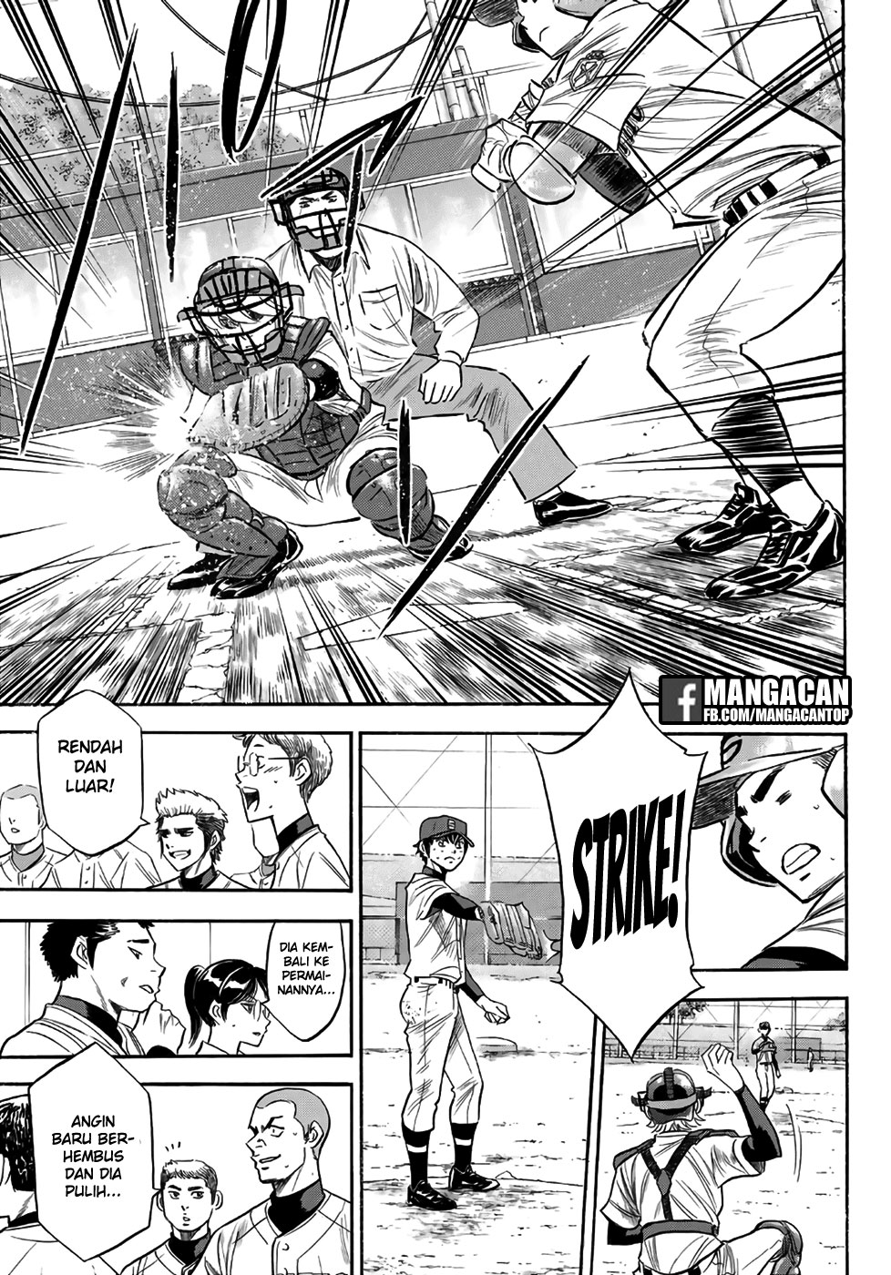 Diamond no Ace Act 2 Chapter 128 Gambar 15